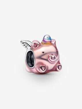 Pandora Unicorn Flying Pig Charm
